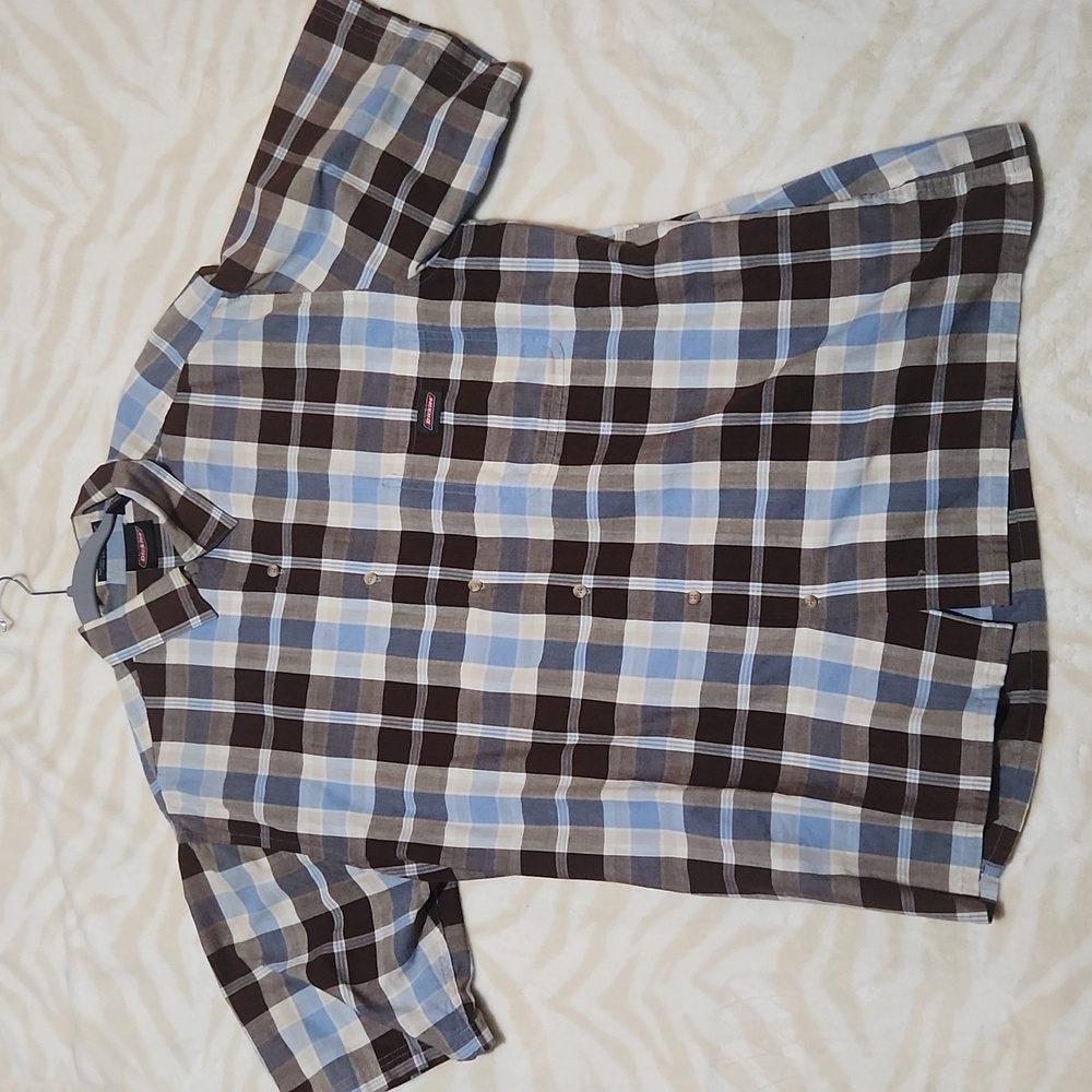 Dickies Button Down Dress Shirt Size XL